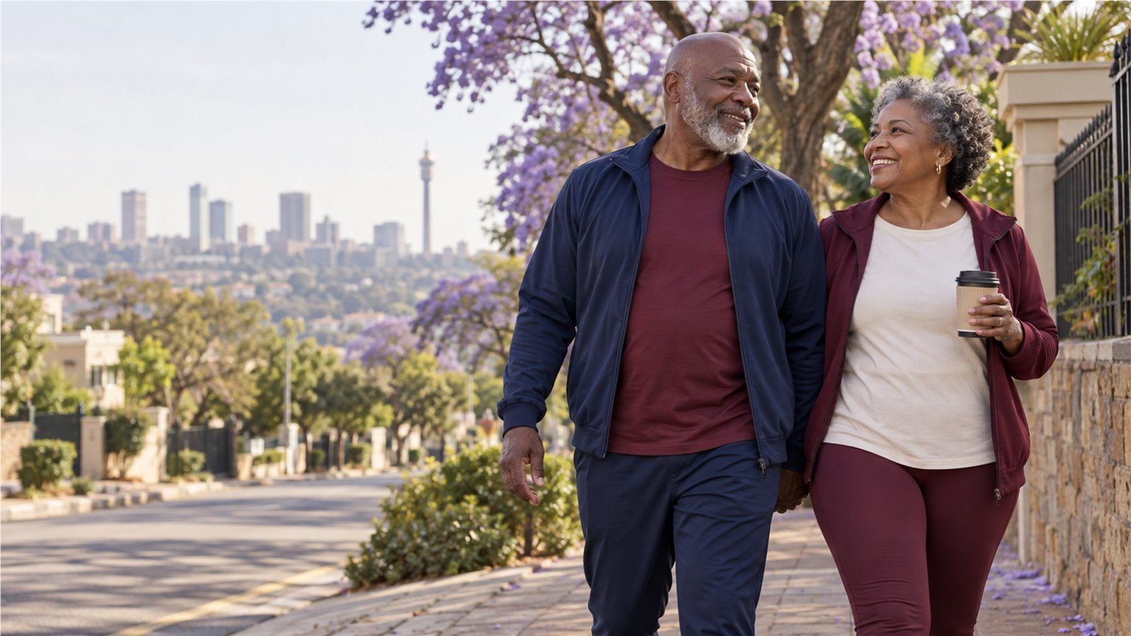 Healthy, confident South African lifestyle