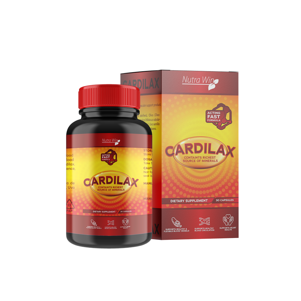 Cardilax product packaging